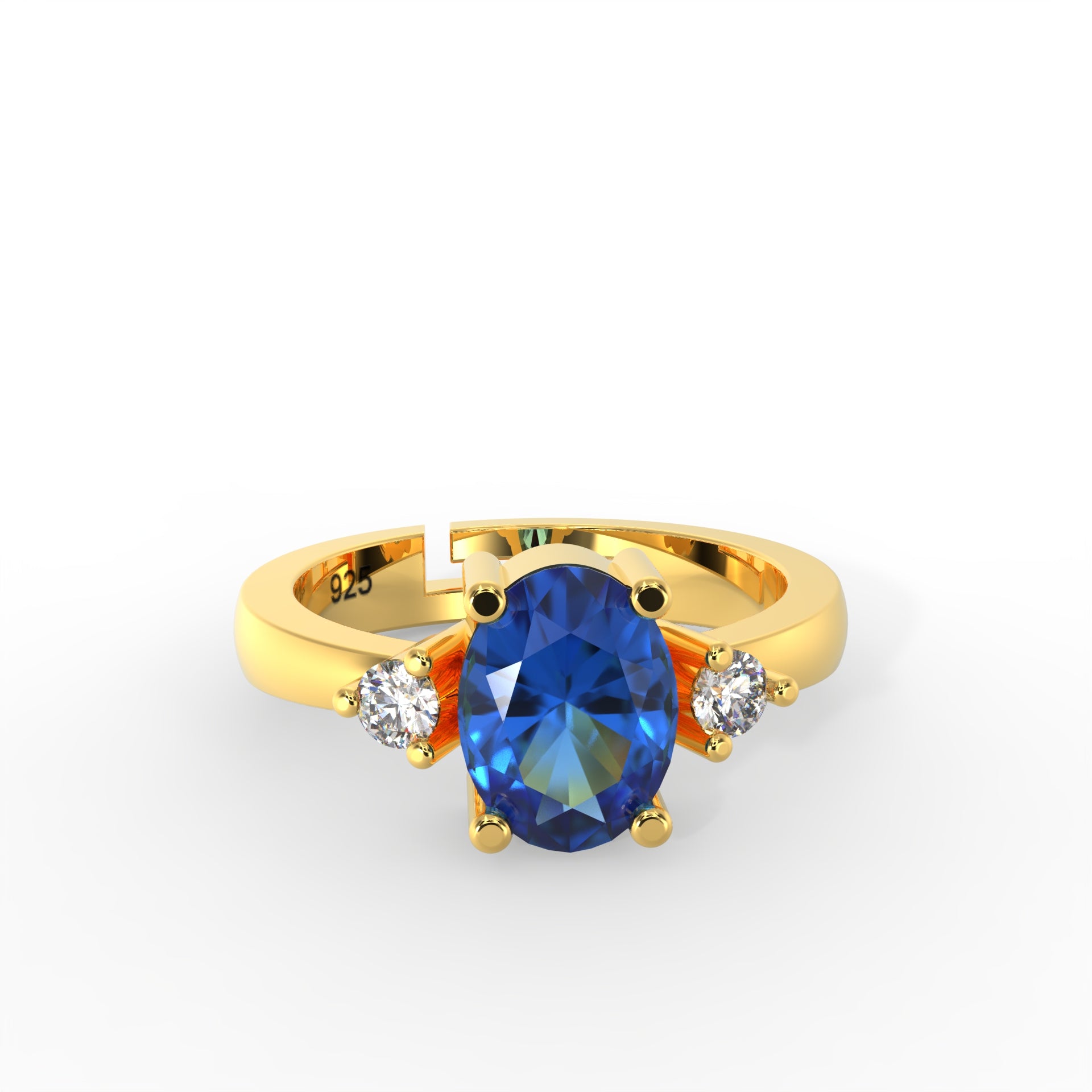 sliver 925 certify  hallmark ring